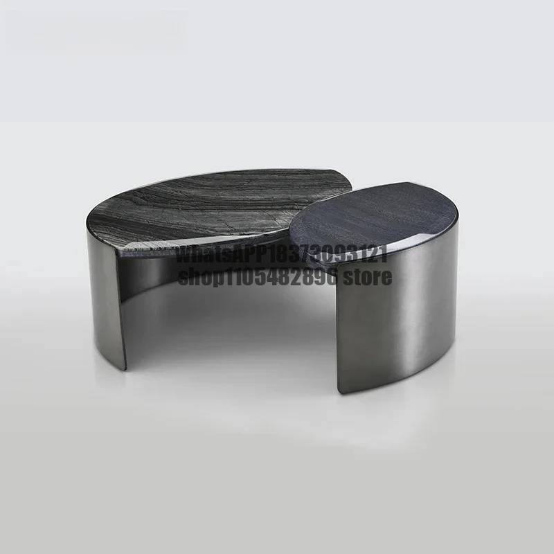 

Minimalist Marble Coffee Table – Modern Luxury Furniture for Home Living Rooms