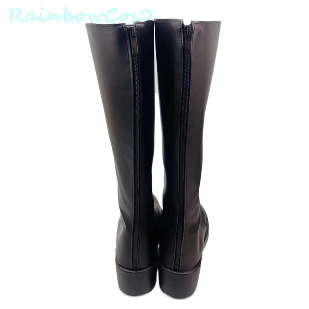 Grimmige Heiter Frieren Bij De Begrafenis Cosplay Schoenen Boots Game Anime Halloween Christmas Rainbowcos0 W3718