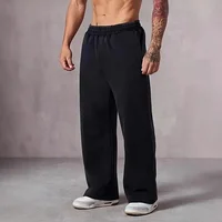 Pantalones deportivos sueltos informales de otoño/invierno 2025 para hombre, cintura elástica, adecuados para correr, gimnasio, pantalones para correr