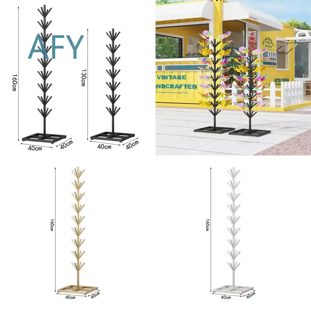 Windmill Display Stand for Wedding Balloon Stand for Marshmallow Insert for Supermarket Shopping Mall Event Decorative