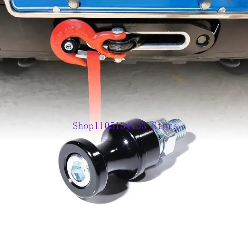 kl23 Car Accessories Winch Rope Hook Stand Steel For 3/8 1/2 Clevis Slip Half-Linked Winch Hook 10