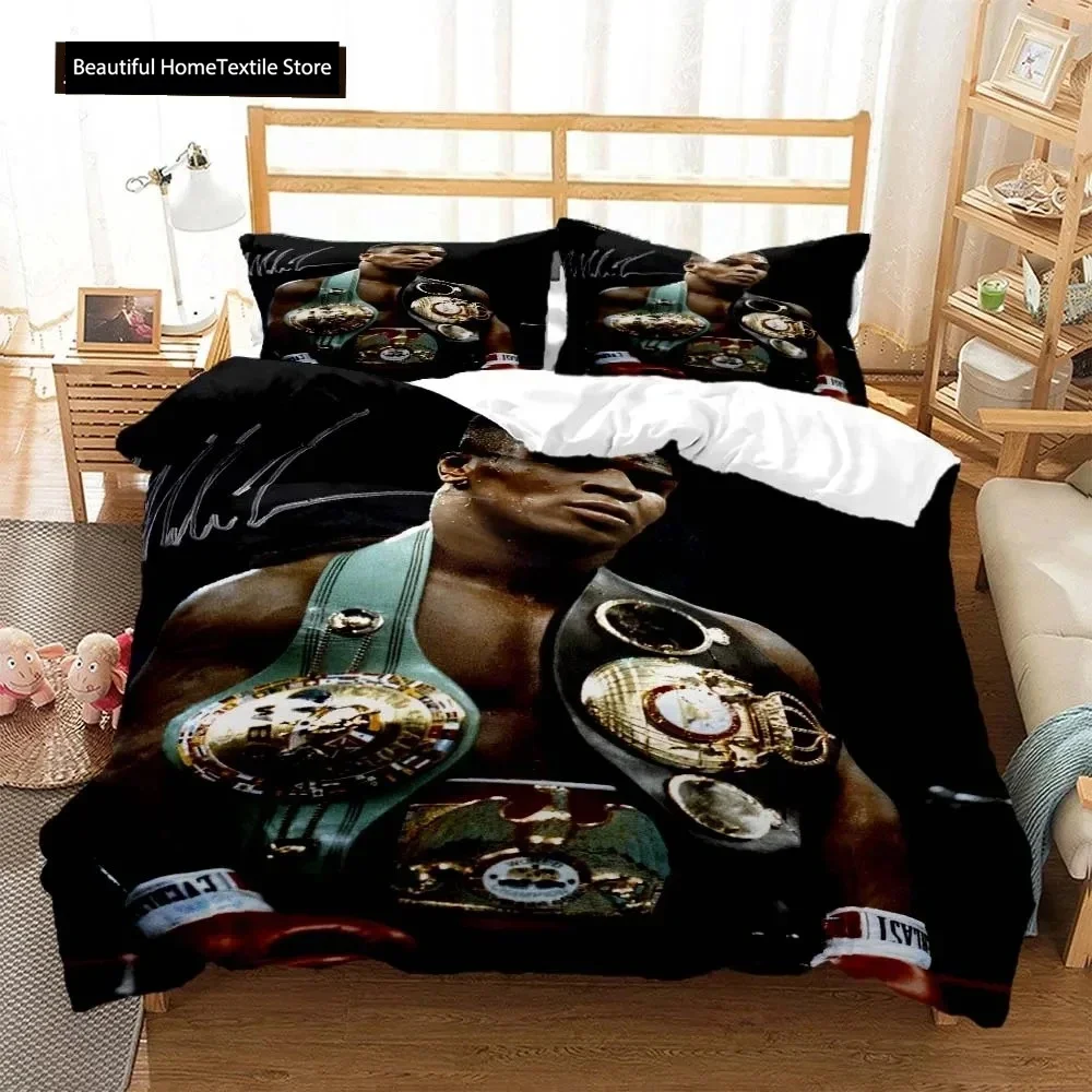

Boxing Champion Mike Tyson Comfortable Duvet Quilt Cover Pillowcase Bedding Set Children Bedroom Decoration Home Textile