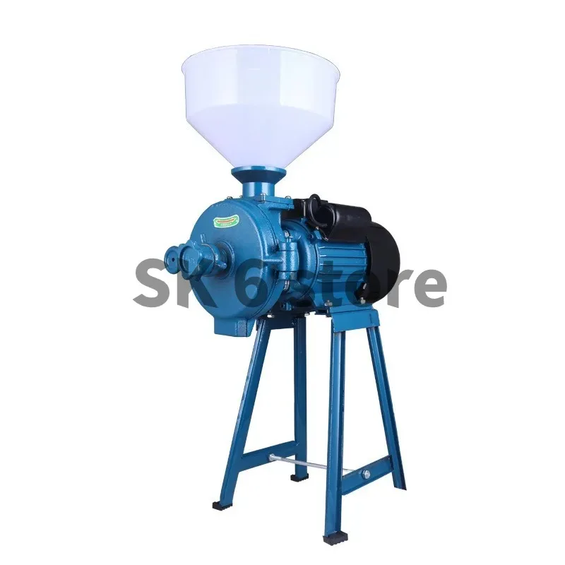 Cereals Grinder 2200W 220V Electric Feed/Rice Flour Corn Mill Dry Cereals Grinder Machine+Funnel