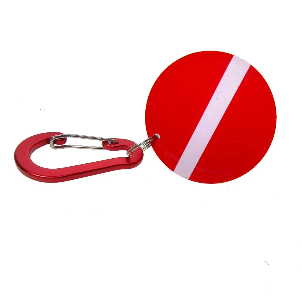 Diver Backpack Bag Luggage Tags Motorcycles Car Biker Cute Flag Scuba Diver Diving Keychains Tag Key Holder