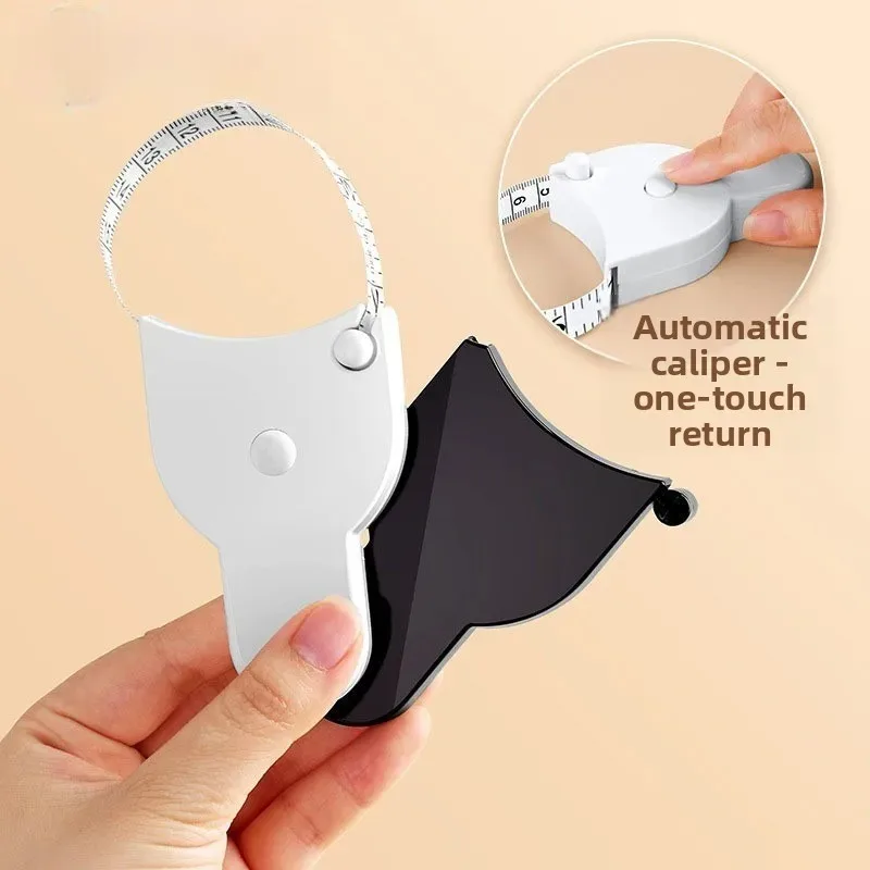 150cm Retractable Body Measuring Tape with Push Button Retract Dual Scale Centimet Inch for Sewing Fitness Body Measurement Tool