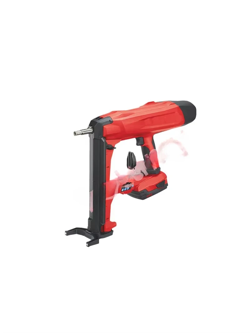 Low price Cordless Electric Steel Nail Gun Nailing Machine Concrete/Steel Door And Window Nailer 85J Cement Wall Steel Nail Gun