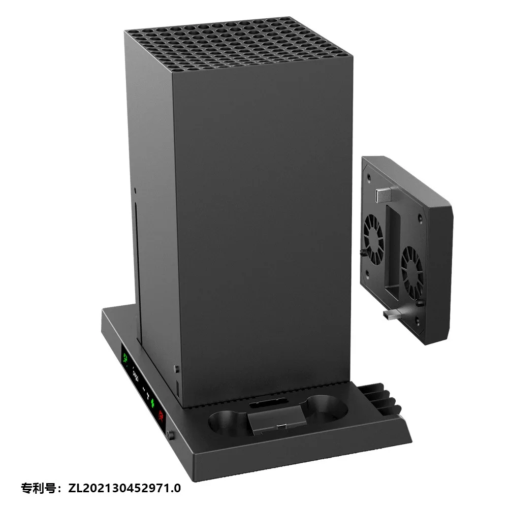 フック付き多機能冷却充電器,xboxシリーズ用垂直スタンド,充電ステーション,コンソール,PG-XBX023