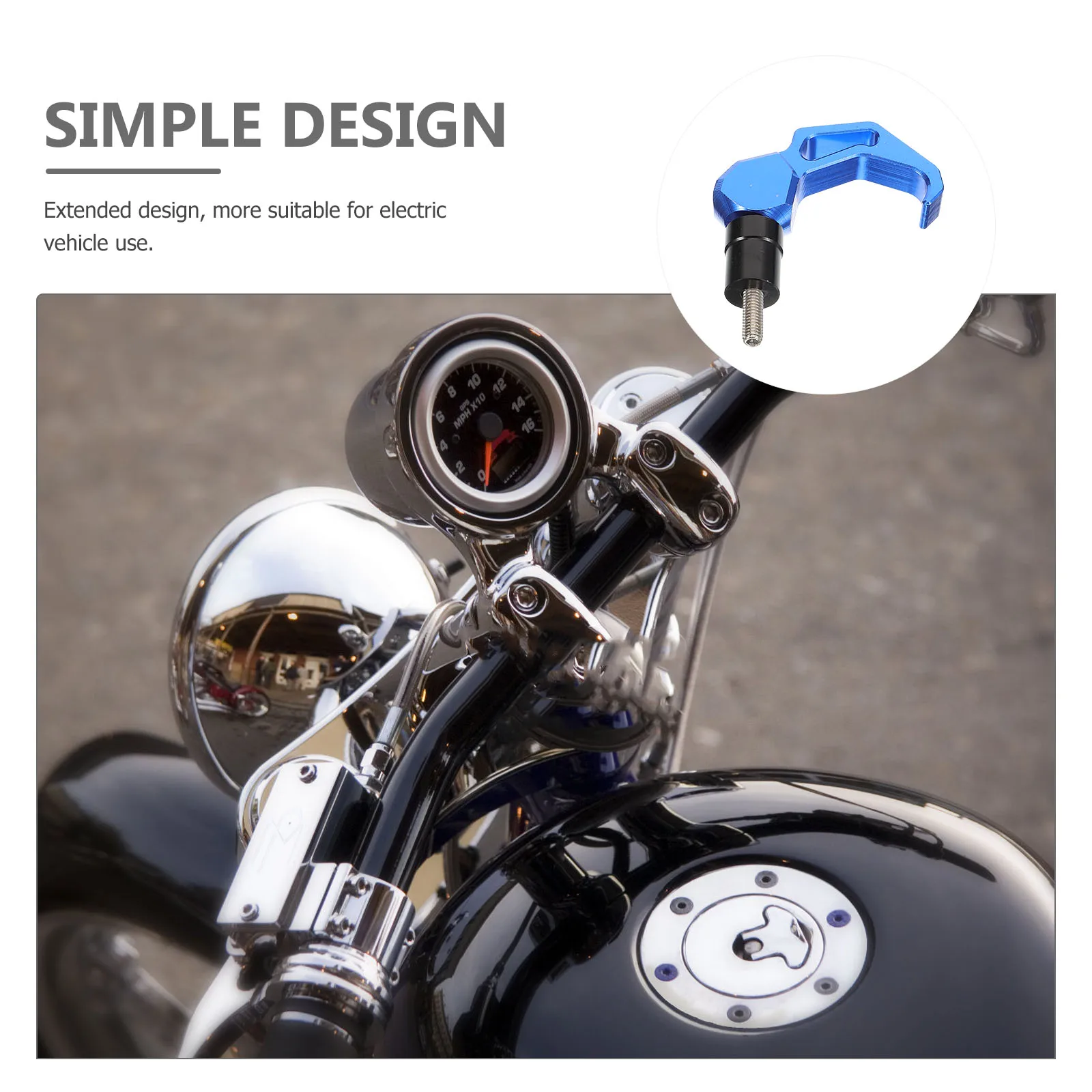 

Motorcycle Storage Electric Scooter Hook Motorbike Hanger Heavy Duty Hook For Modification Parts Strong Load Bearing