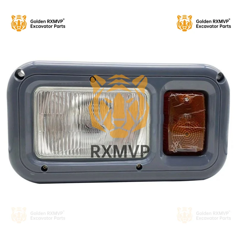 For Doosan Daewoo Wheel Excavator Headlight Dh150w-7/210-7/dx60 Tail Light Work Light Side Light Turn Signal A-027