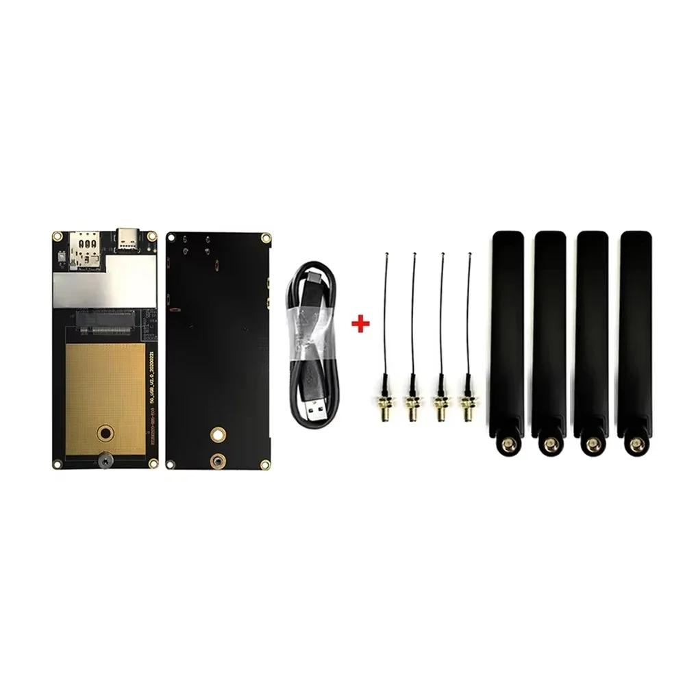 AvaCoreIndustrial Type-c USB 3.0 4G 5G NGFF Module Adapter Board For T99W175 FM350-GL RM520N-GL RM520N-EU RM530N-GL RM502Q-GL SI
