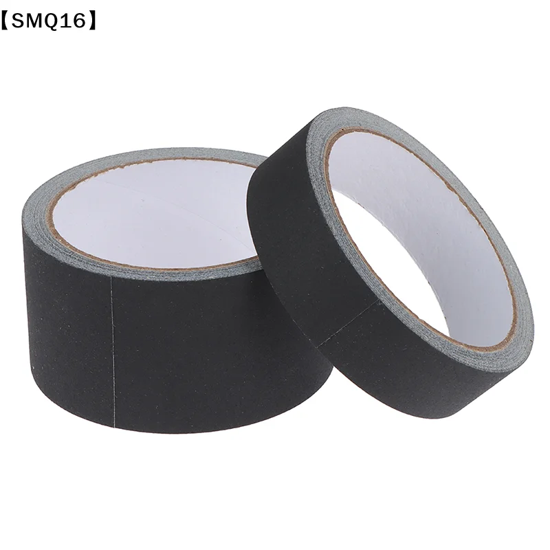 Black Gaffer Tape No Residue Non-Reflective Easy Tear Book Repair Tape Matte【SMQ】