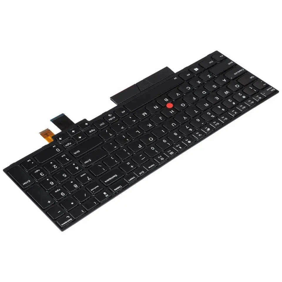 Imagem -03 - Teclado Versão Eua com Retroiluminação e Apontando Lenovo Thinkpad T570 T580