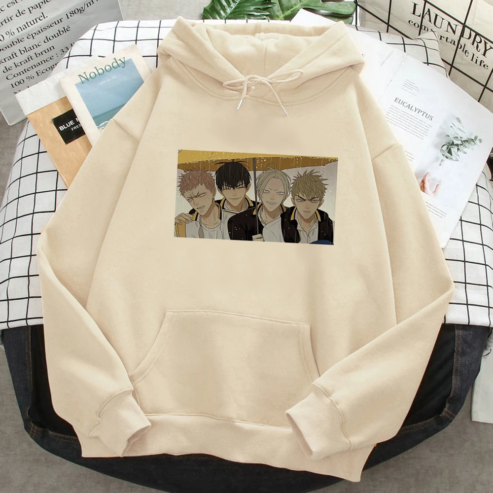 

19 Days Once Jian Yi hoodies women aesthetic y2k aesthetic japanese Winter Hooded Shirt clothing female Winter sweatshirts