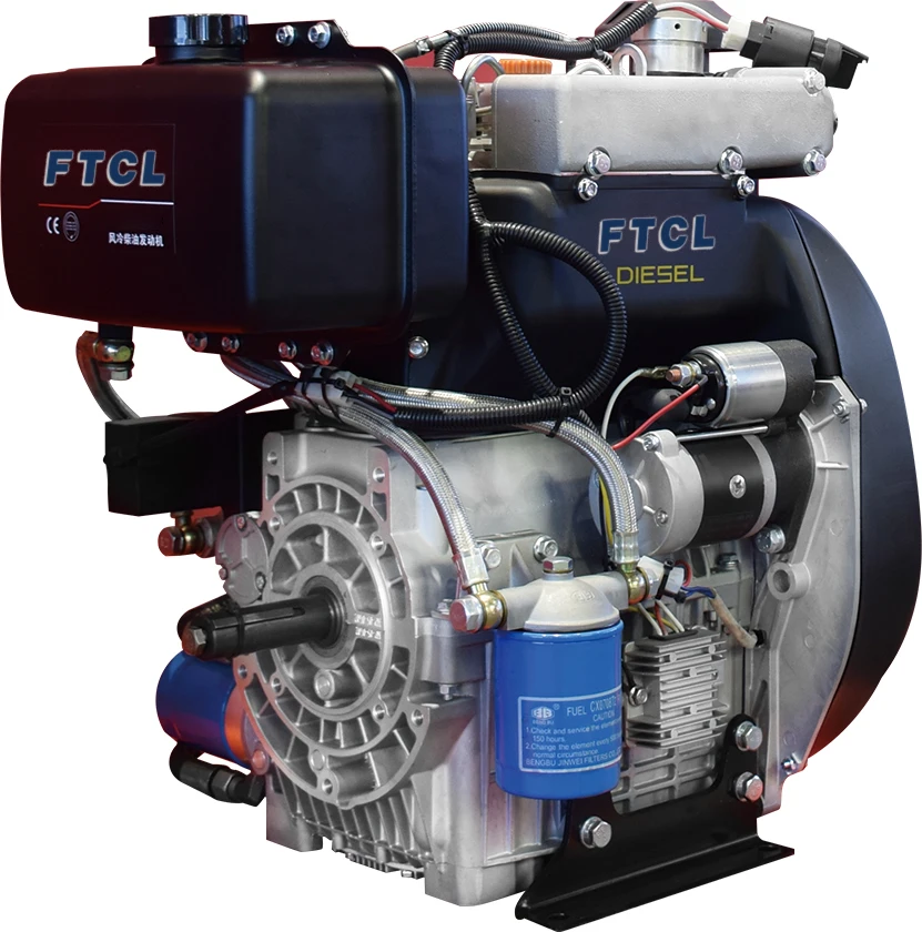 

21HP 4-Stroke Turbo Diesel Engine Air-Cooled Electric Start High Safety CE Certified Euro Compliant For Marine Ship Farm