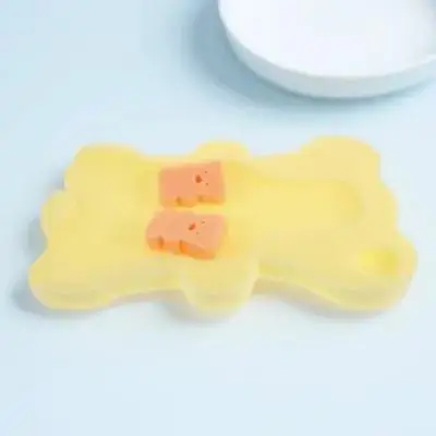 

Newborn Bath Sponge Support Soft Baby Bathtub Mat Non Slip Breathable Baby Bath Cushion Infant Seat for Sink Tub