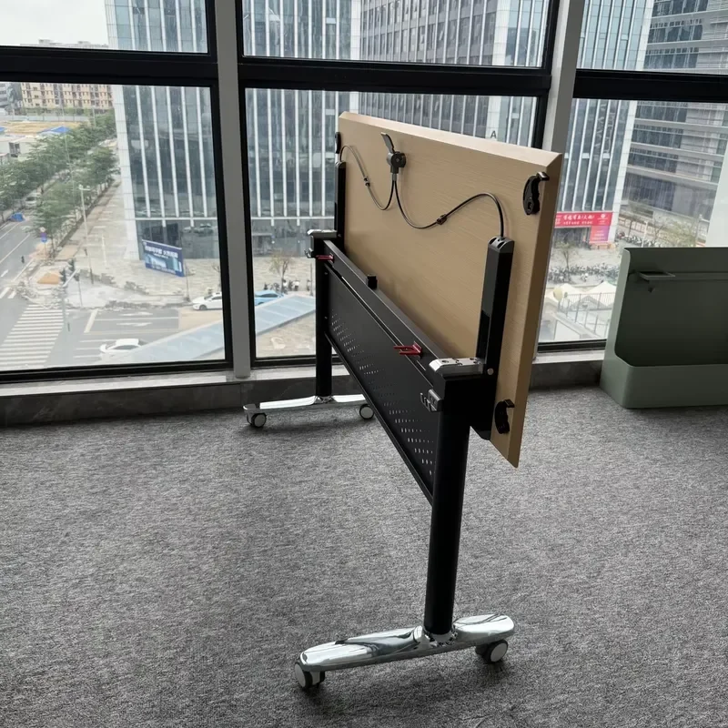 Modern Metal Folding Table Leg Iron Frame for Home Office Living Room Hotel School Use
