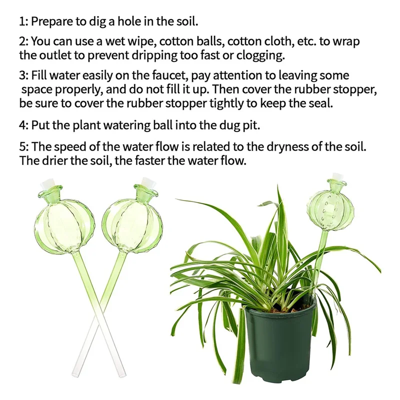 

ABMS-совшины для полива растений, 6 шт. выдувные устройства для полива растений, самополивающиеся шары для полива комнатных растений кактус