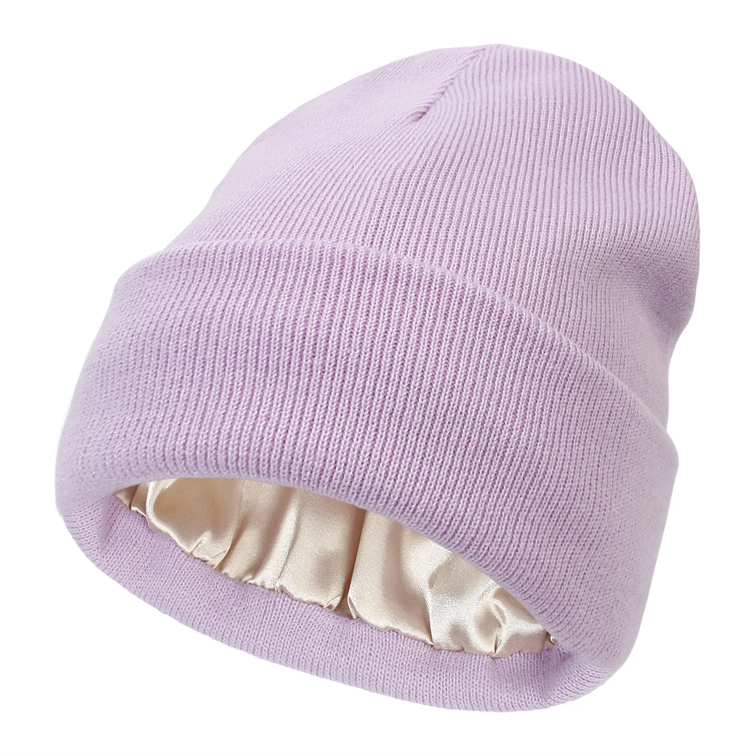 Winter Hoed Voor Vrouwen Zijde Satijn Gevoerd Mutsen Chunky Caps Mannen Warm Fashion Vrouwen Motorkap Skullies Caps Mannelijke Vrouwelijke Balaclava