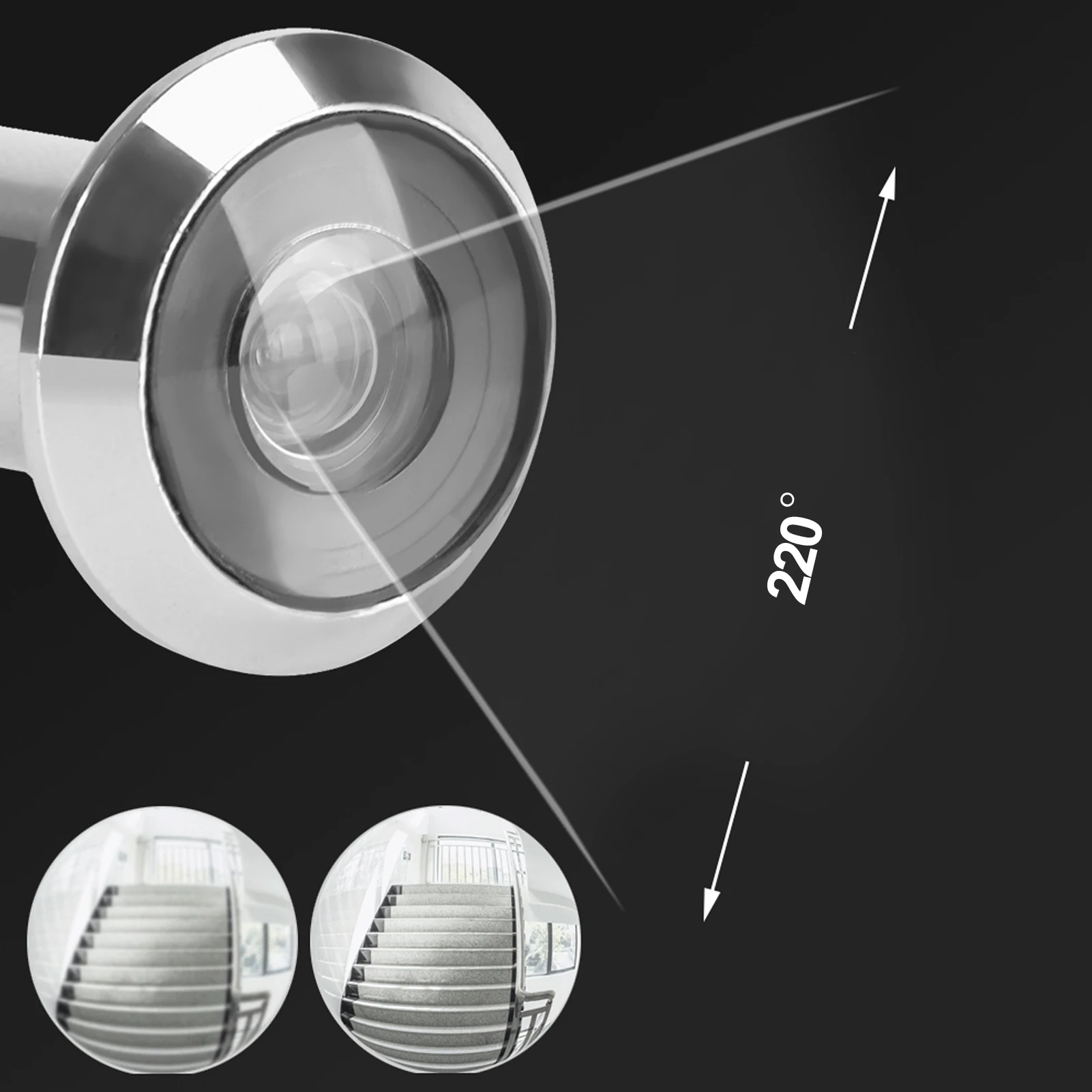 Door Viewer Elegant Neoteric Full Functioning High Practicality Good User Experience for Outdoor
