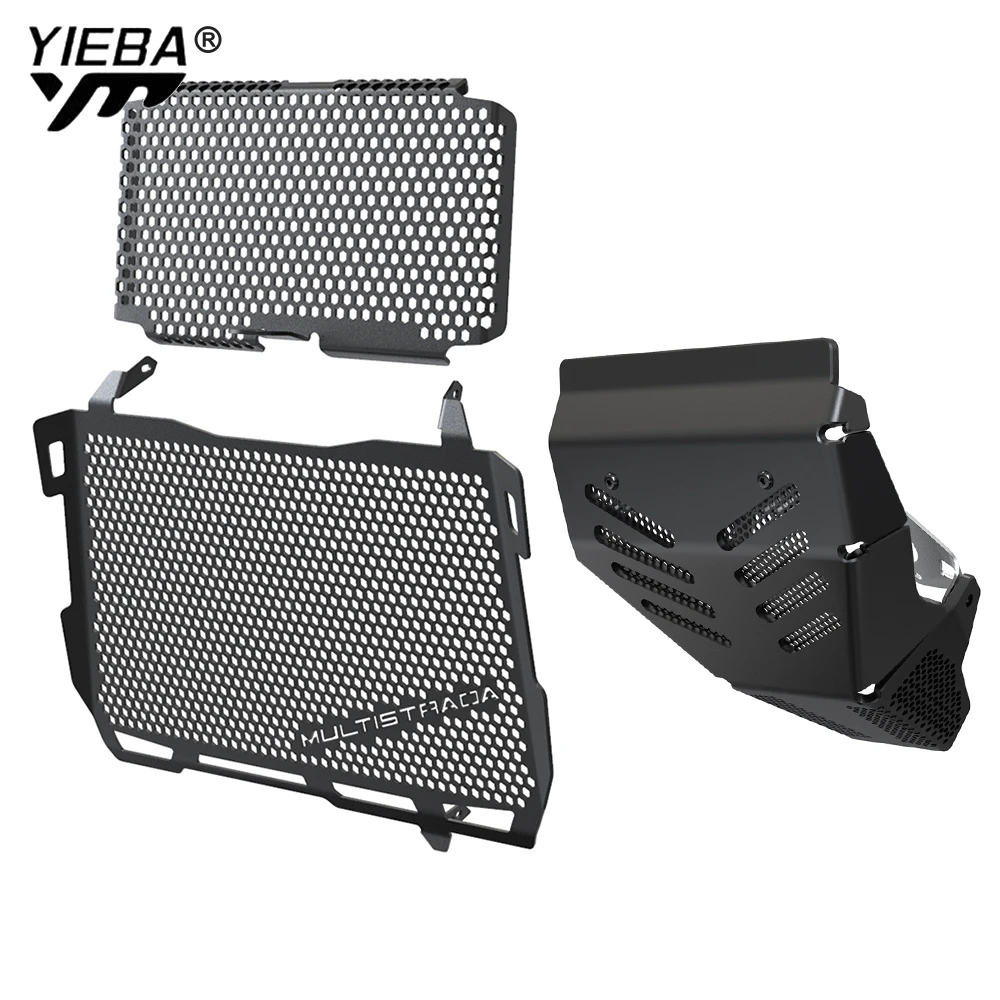 

For Ducati MultiStrada V2 950 V2 2022-2024 Motorcycle Accessories Radiator Guard Grille Cover Protector Cooler Grill Protective