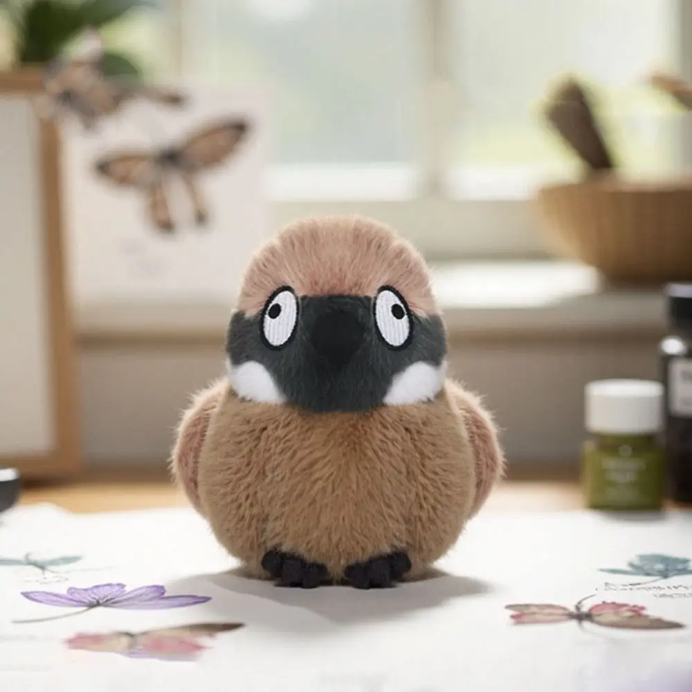 

PP Cotton Green Sun Bird Plush Toys Soft Collection Bird Plush Stuffed Toy Cartoon Ins Animals Bird Plush Toys Decorate Present