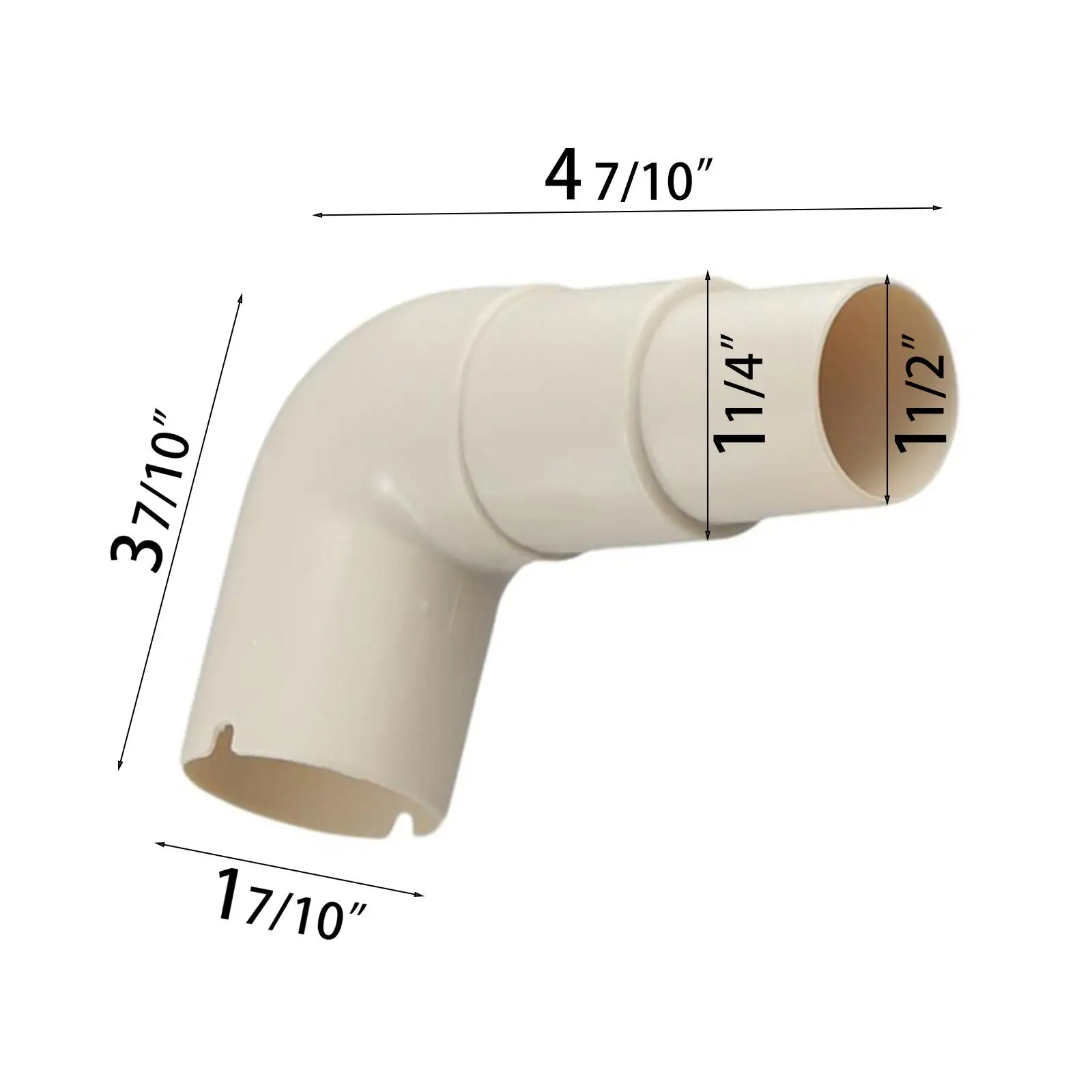 Low Profile Elbow and Plate Replacement for Pool Fits Tools Models 8939 8940 Sturdy Solution for Effective Pool Cleaning