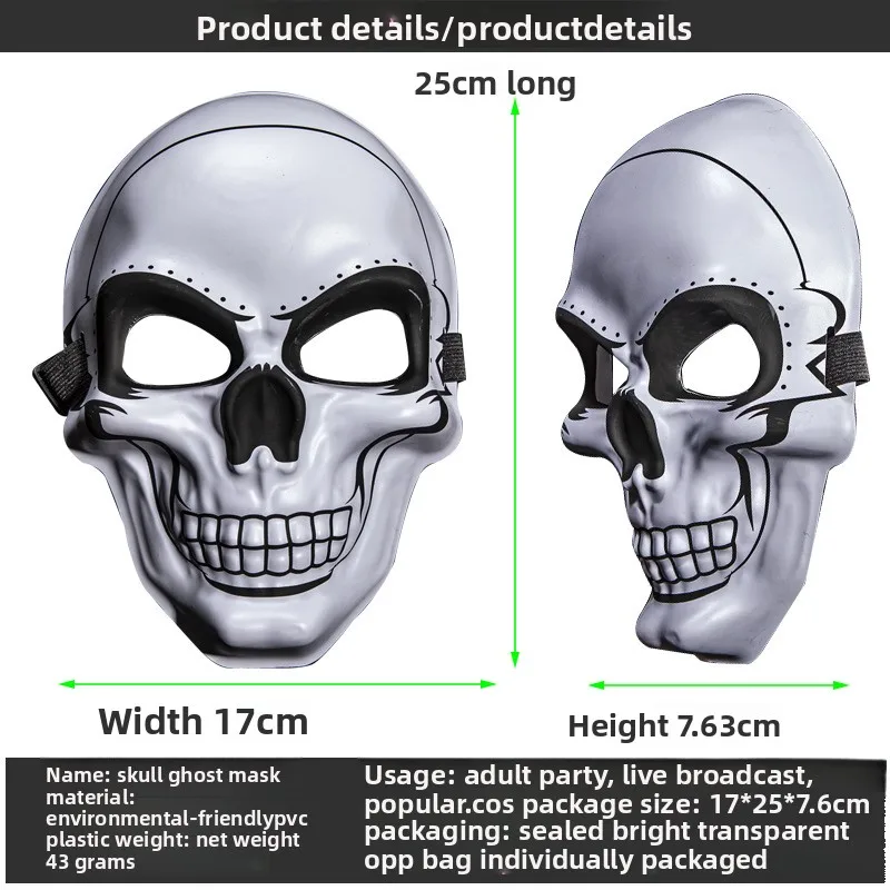 Рисунок 4 - Новая белая маска с изображением головы призрака