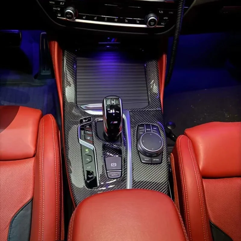 

Запасная часть рамы центральной консоли из настоящего углеродного волокна для левого руля BMW (LHD) X3/X4 G01/G02 X3M/X4M F97/F98