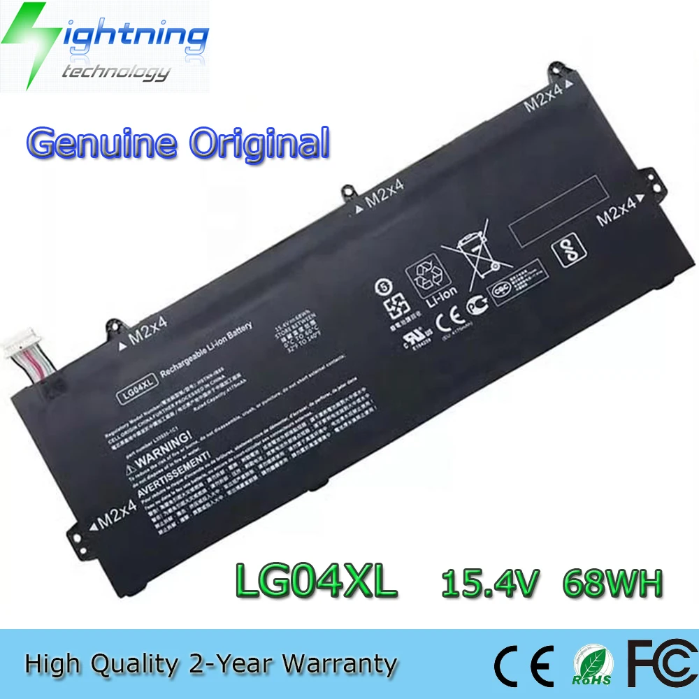 Brand New Genuine Original LG04XL 15.4V 68Wh Laptop Battery for HP Pavilion 15-CS0017UR HSTNN-IB8S L32654-005