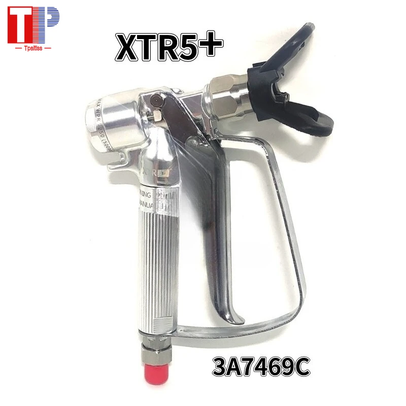 Tpaitlss 500bar XTR5 Atomizer Electric Hvlp Airless Power Spray Automatic Pistola De