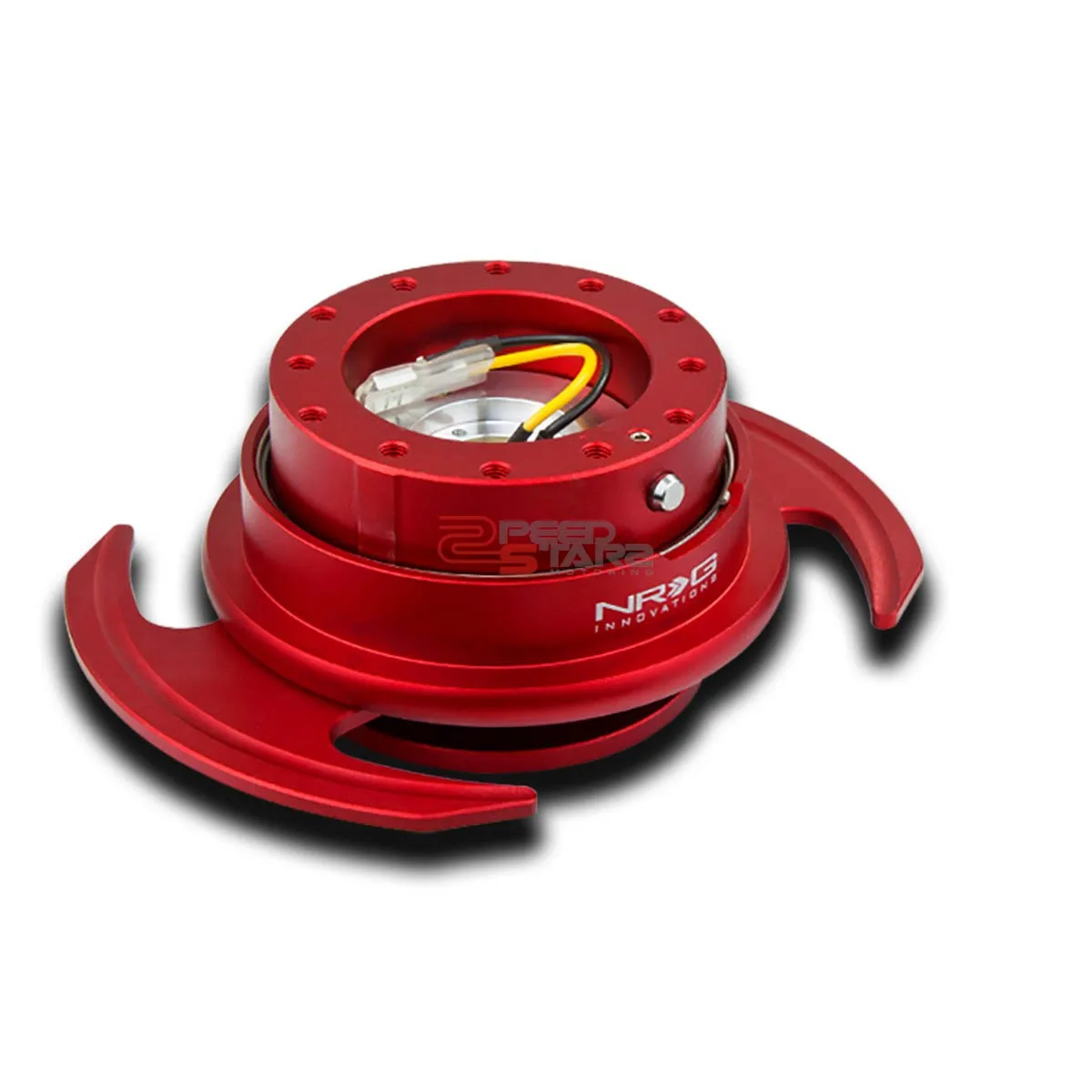 

Блокиратор руля NRG для легковых/грузовых автомобилей, быстросъемный адаптер GEN 3.0, красный корпус + кольцо