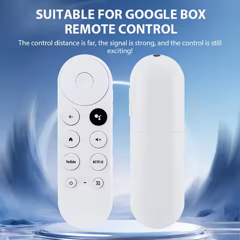 Voice Remote For Google Chromecast Bluetooth IR Suitable TV Voice Set-Top Box Replacement Remote Control Smart 4K TV For G9N9N