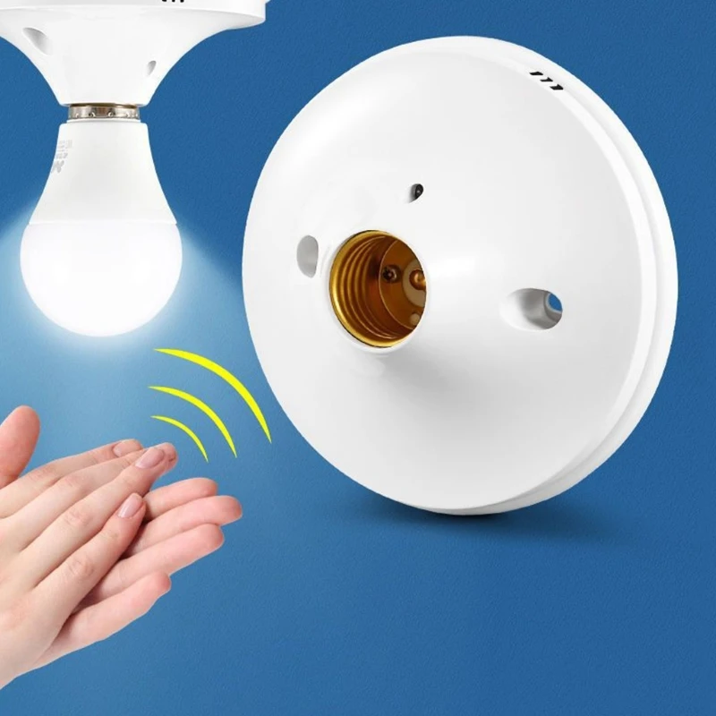 Delay Switches Voice Controlled Light Stand E27 Lamp Base For 110-220V Lighting Fixture Meet Various Lighting Needs