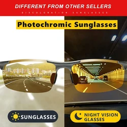 Top Anti-glare Day Night Vision Glasses For Driving Men Polarized Sunglasses Photochromic Driver Goggles Glasses zonnebril heren