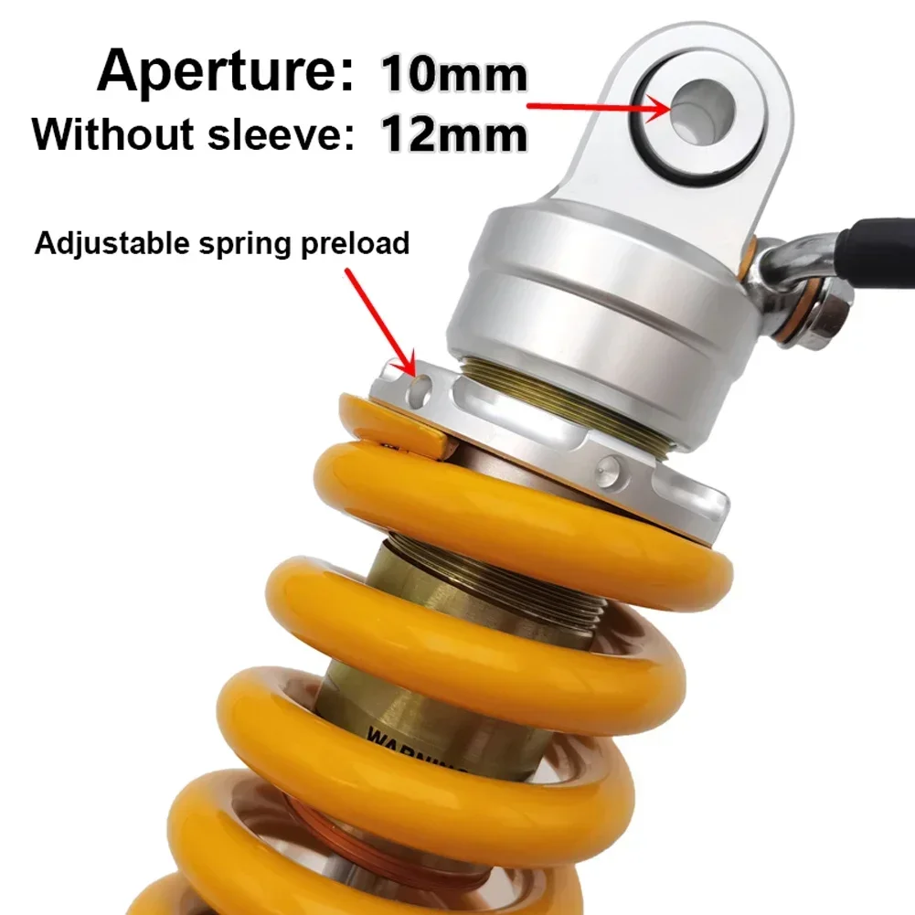 Popular and low-priced Air Shock Absorbers Rear Suspension For Yamaha Honda Kawasaki msx125 sf Benelli TNT125 135 CF250SR