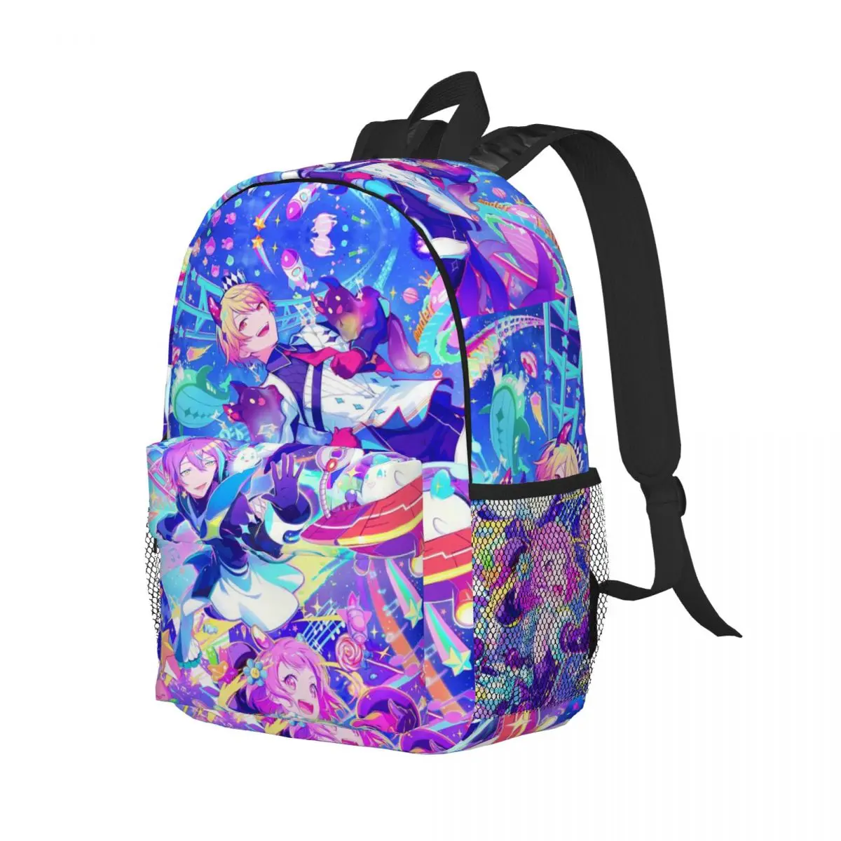 

Project Sekai Backpack Student Boys Girls BookBag Children School Bag Laptop Shoulder Bags for Men Women