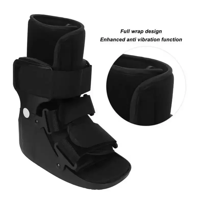 Ultralight Broken Foot Walking Boot Ultra Breathable Full Shell Orthopaedic Protection Sprained Ankle Boot Achille Tendon Repair