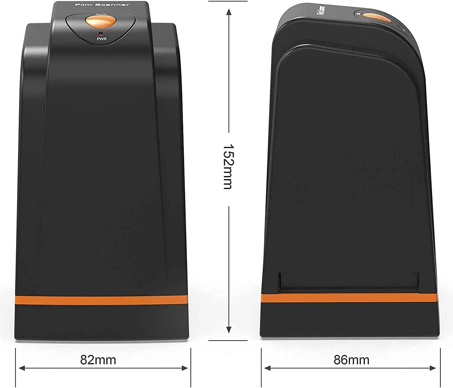 135 Film Slide Scanner Converts Negative,Slide&Film to Digital Photo,Supports MAC/ Windows XP/Vista/ 7/8/10/11