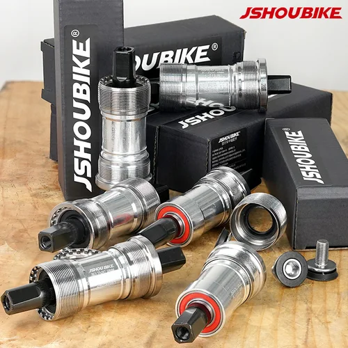 Imagen 2 del producto Soporte inferior para bicicleta, manivela cónica cuadrada BSA, rodamiento sellado de 68mm, rosca británica para bicicletas de montaña y de carretera