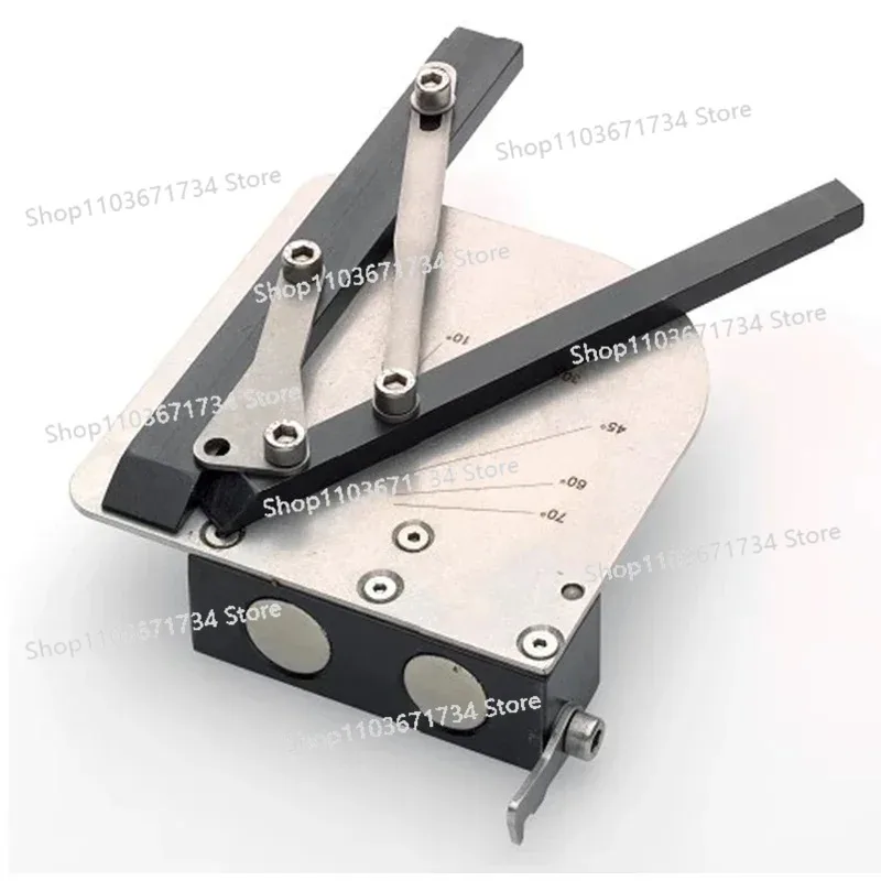

Auxiliary Tool for Sheet Metal Bending Press Brake Front Support Magnetic Angle Positioning Artifact
