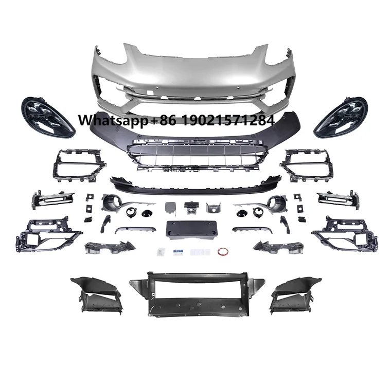 

For Porsche Panamera 2010-2016 970.1 970.2 Upgrade 971 Turbo S Style Front Bumper matrix Headlight Bodykit
