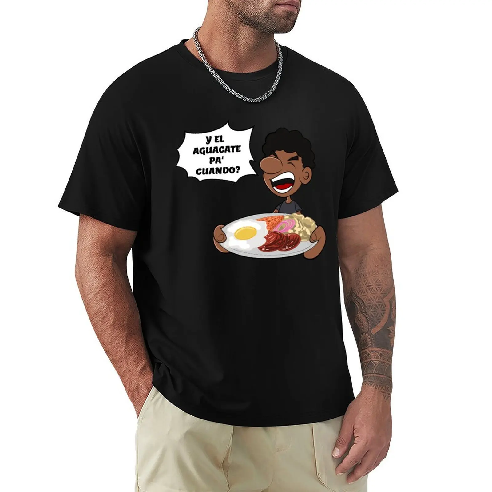 Y El Aguacate Pa' Cuando? T-Shirt Lightweight Hiking T-Shirt