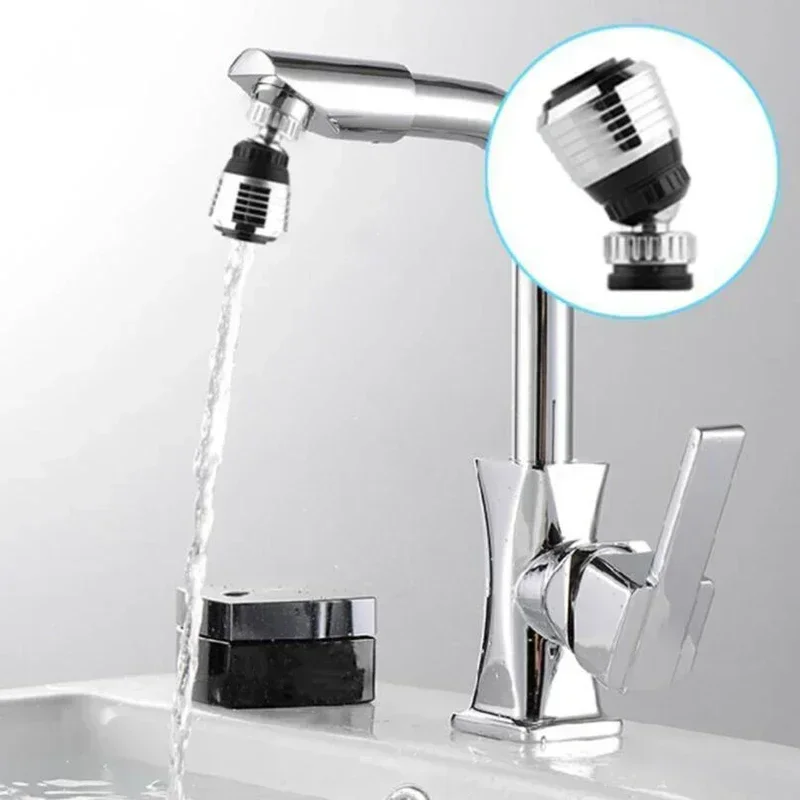 360 Degree Rotating Faucet Aerator Tap Water Saving Nozzle Filter 24 External Thread / 22 Internal Thread Faucet Splash Nozzle