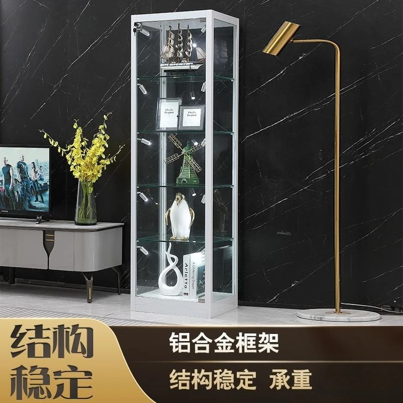 LEGO Display Cabinet Figure Storage Cabinet Trophy Gift Display Cabinet Product Sample Glass