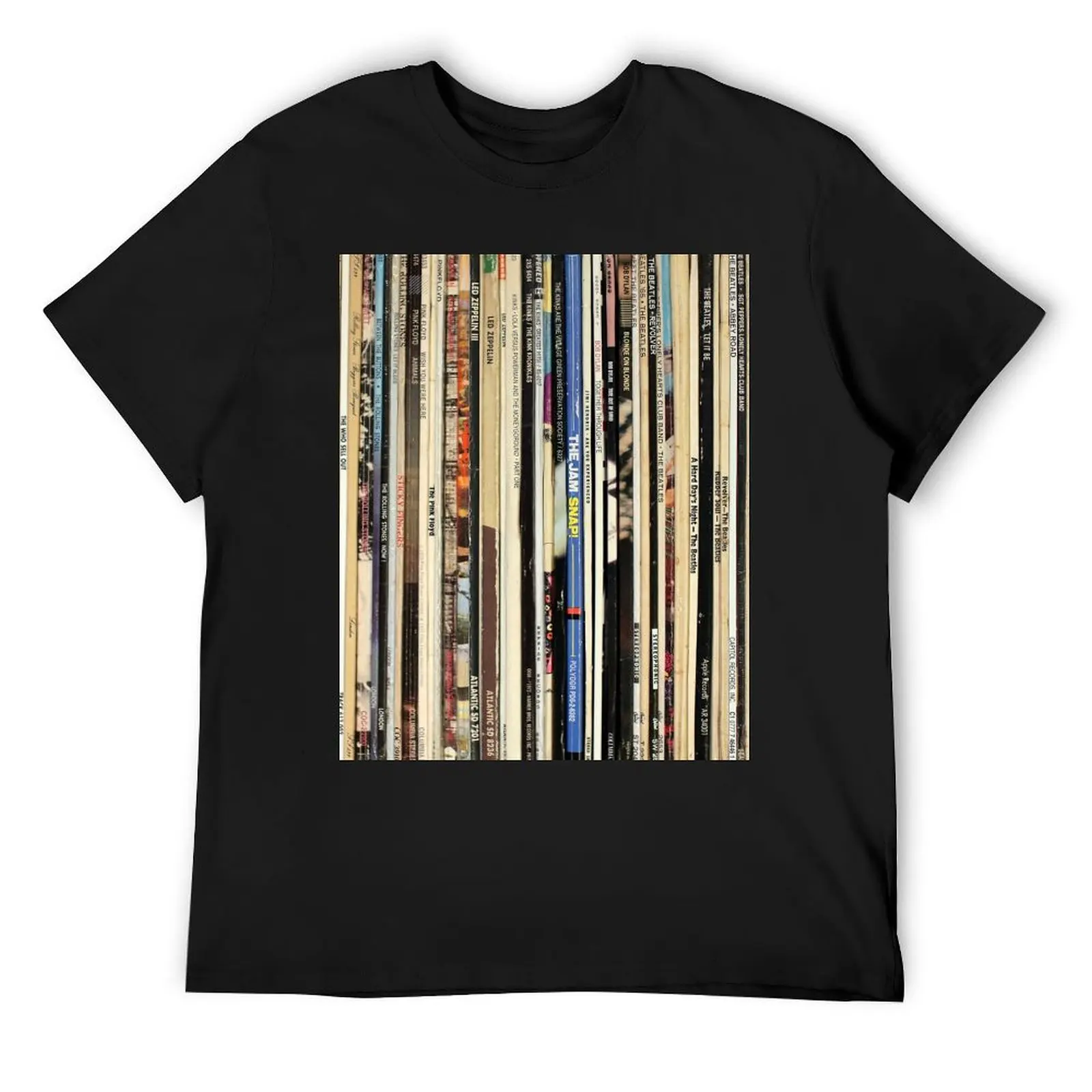 

Classic Rock Vinyl Records T-Shirt