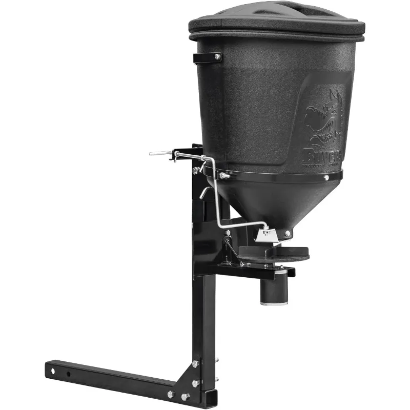 UTVS16 UTV Broadcast Spreader For Salt, Grass Seed, Fertilizer, Deer Feeder Seed and More, 150 lb. Capacity with Lid, UTV All