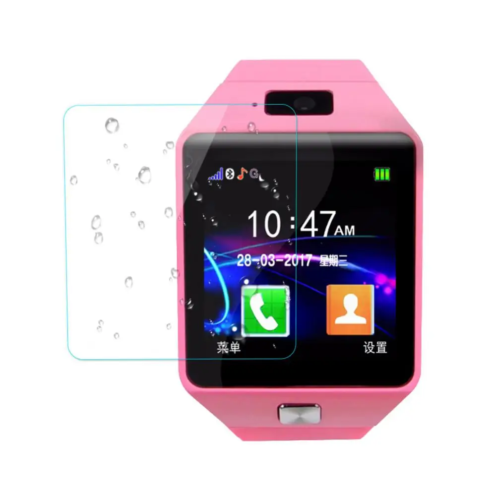 For DZ09 Smart Watch -Full Cover Hydrogel Screen Protective Film Guard