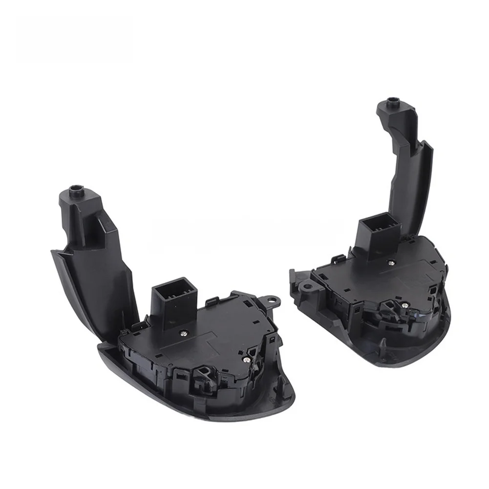 Cruise Button Black Steering Switch ABS Plastic Push Button Flush Mount Normally Open 4-way Circuit Screw Terminal