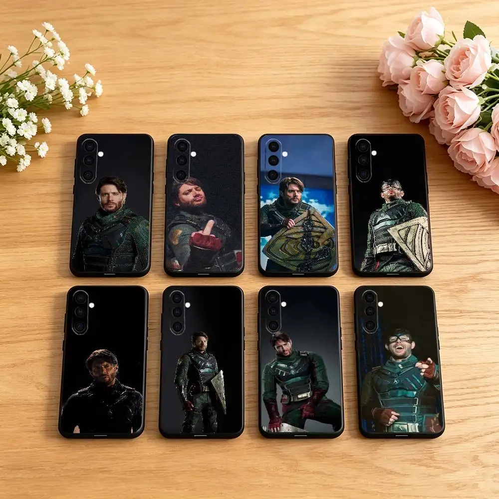 T-The Boys S-Soldier Boy Phone Case Black Silicone Soft For Samsung Galaxy A73,A72,A71,A70,A53,A52,A51