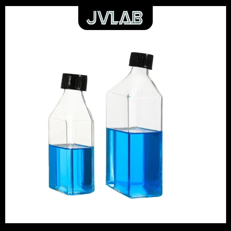 

Spiral Mouth Cell Culture Bottle Spiral Mouth Slant Mouth Bottle Glass Slant Neck Cell Culture Bottle 25-500ml Laboratory JVLAB